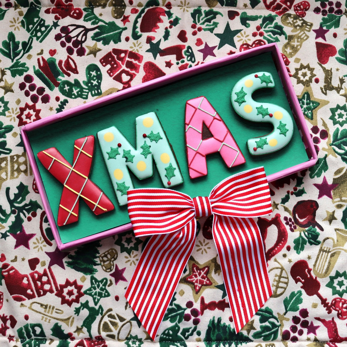 Biscuiteers It's XMAS! Letterbox Biscuits