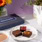 Patisserie Valerie's handmade Kind Bakes Brownie Box - Vegan Friendly cake delivery 