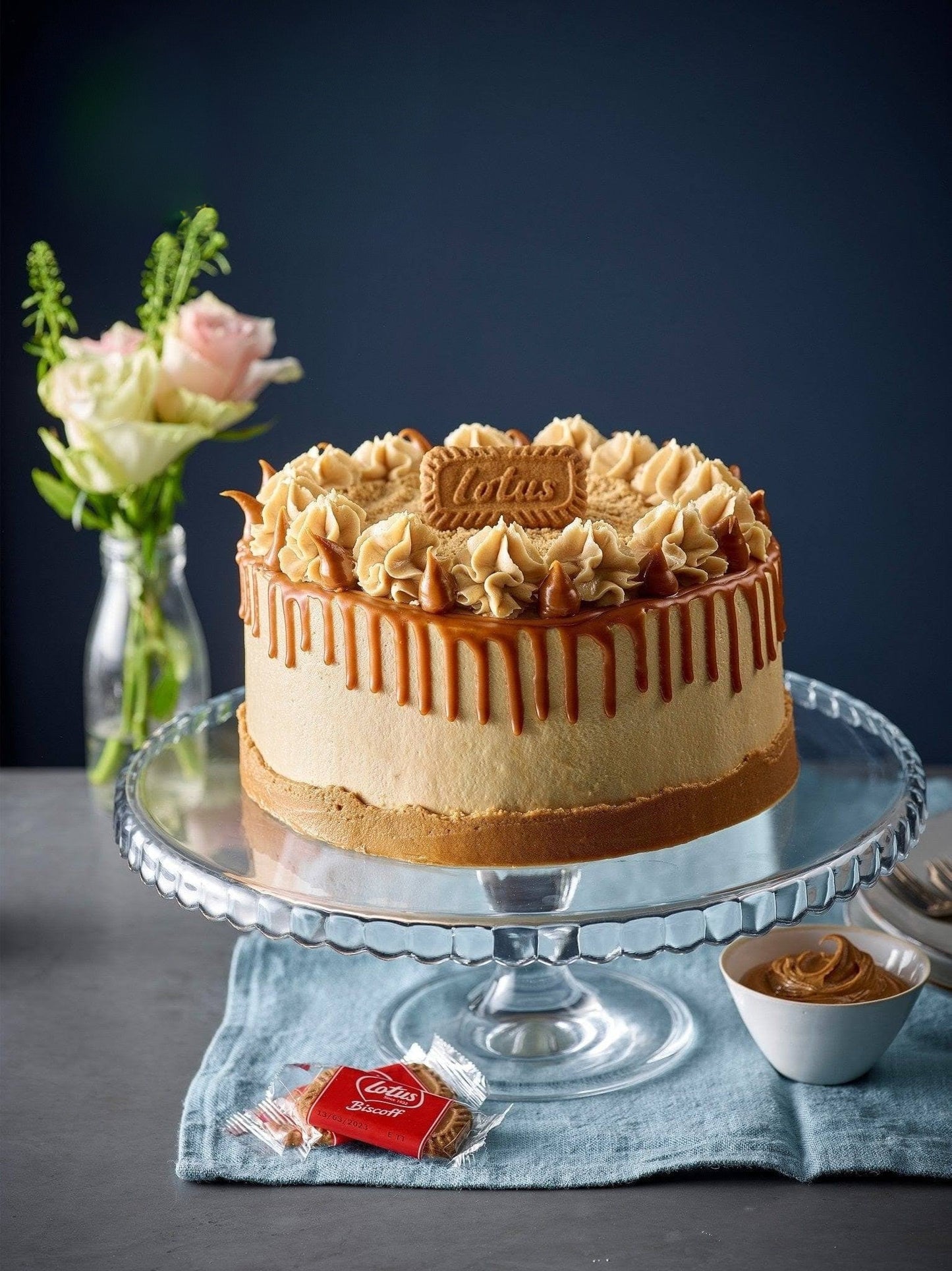 Patisserie Valerie's handmade Lotus Biscoff Cake cake delivery 