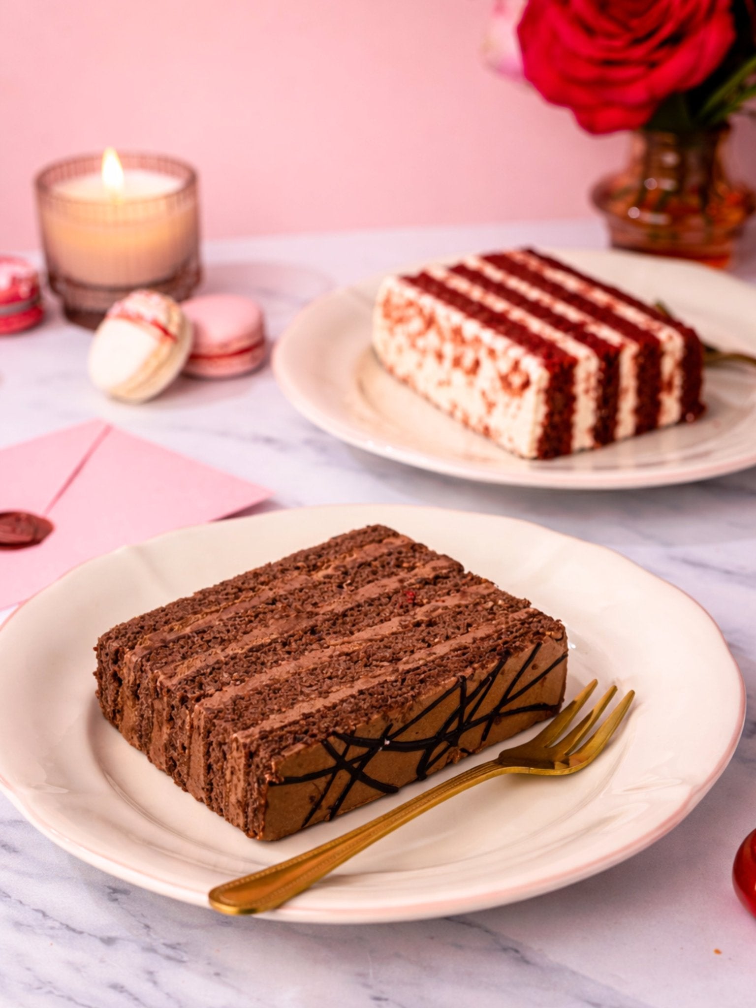 Love at First Slice – Valentine’s Letterbox Cakes - Patisserie Valerie