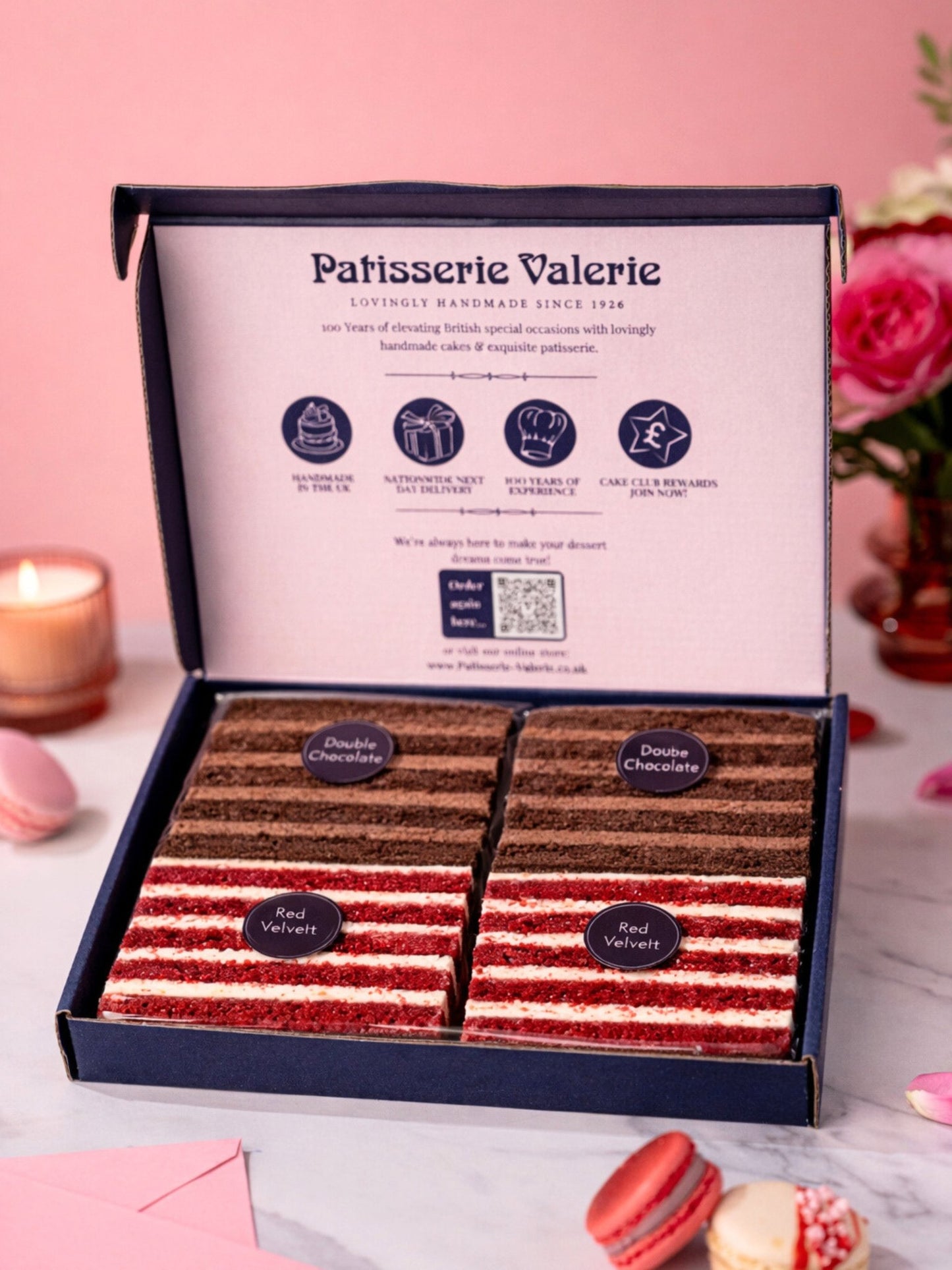 Love at First Slice – Valentine’s Letterbox Cakes - Patisserie Valerie