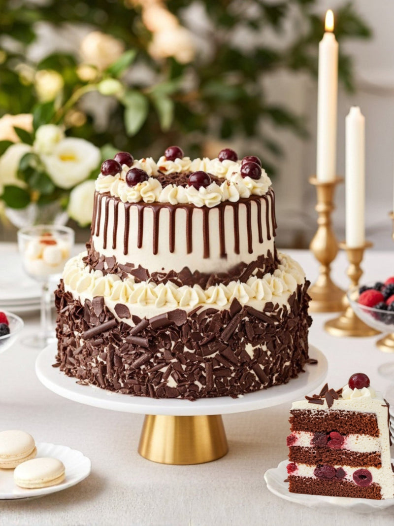 Luxury Black Forest Gateau with Kirsch – Centenary Edition Celebration Cake - Patisserie Valerie