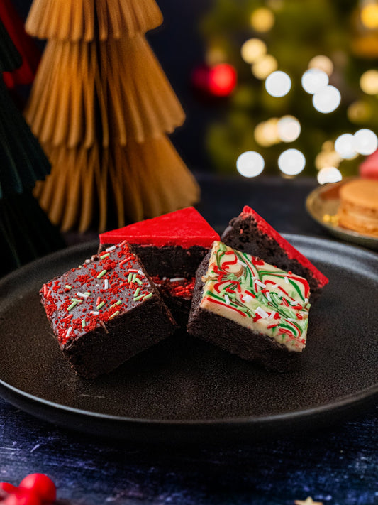 Luxury Christmas Brownie Box