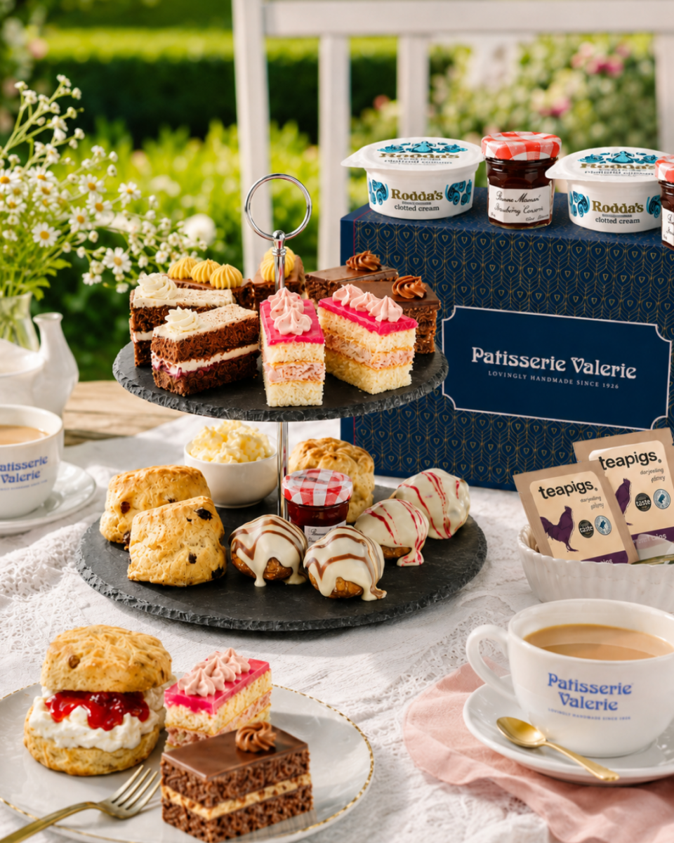 Madame Valerie's Afternoon Tea for 4 - Patisserie Valerie