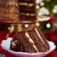 Patisserie Valerie's handmade Madame Valerie's Chocolate Christmas Gateau cake delivery 