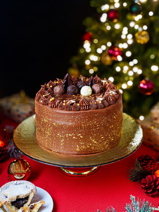 Madame Valerie's Chocolate Christmas Gateau - Patisserie Valerie