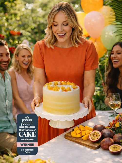 Mango & Passionfruit Cake - Patisserie Valerie