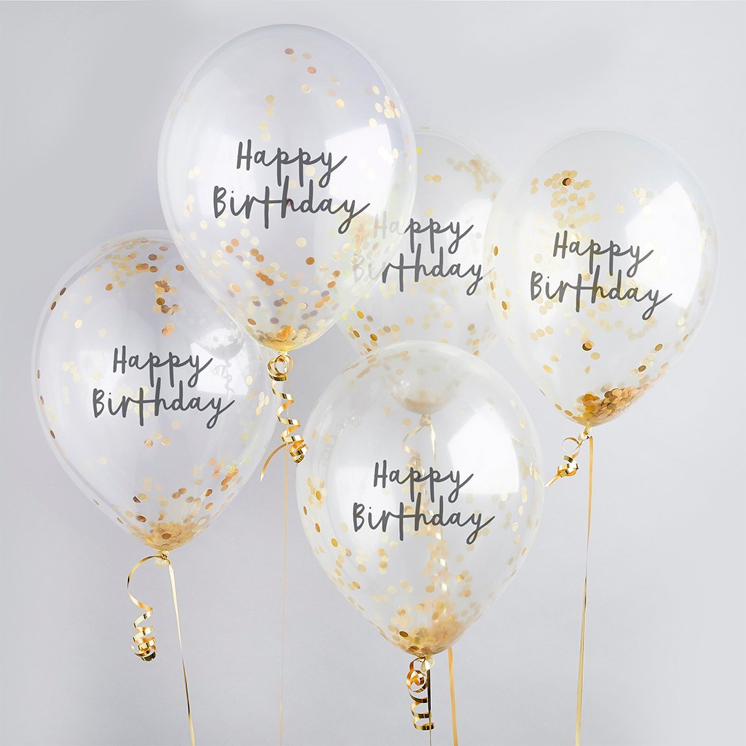 Metallic Balloons - Patisserie Valerie