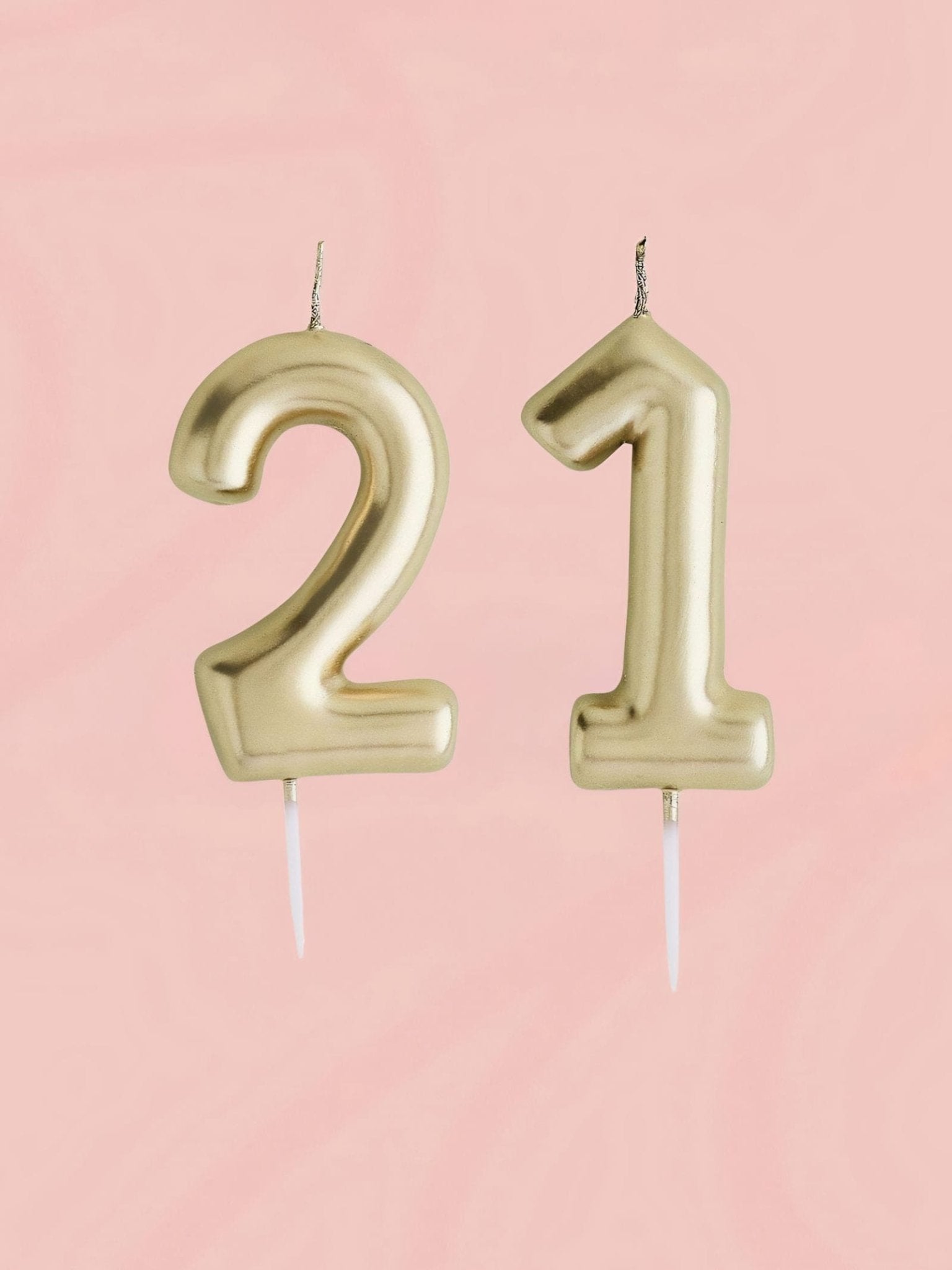 Metallic Number Candles