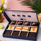 Mother’s Day Chocolate Brownie Gift Box with Mother's Day Gift Sleeve - Patisserie Valerie