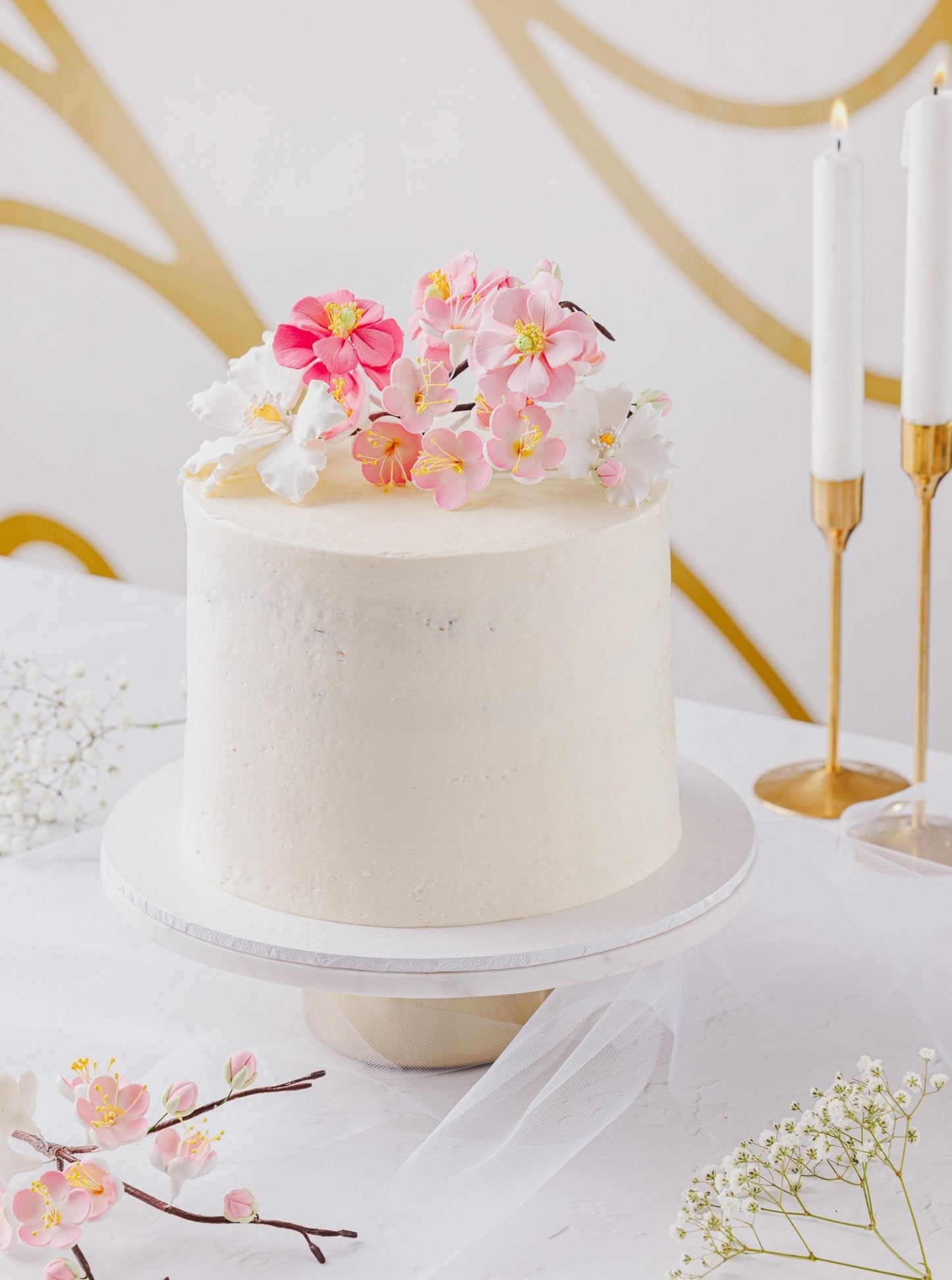 Patisserie Valerie's handmade 'Naked' Blossom Cake cake delivery 