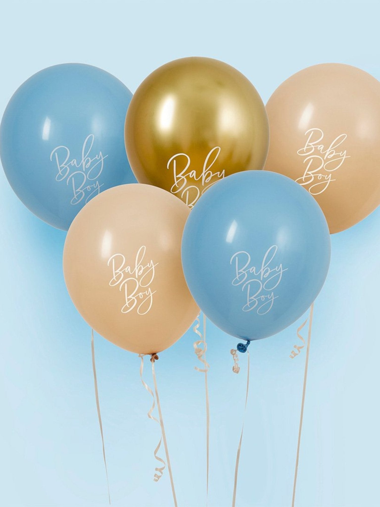 New Baby Boy Balloons - Patisserie Valerie