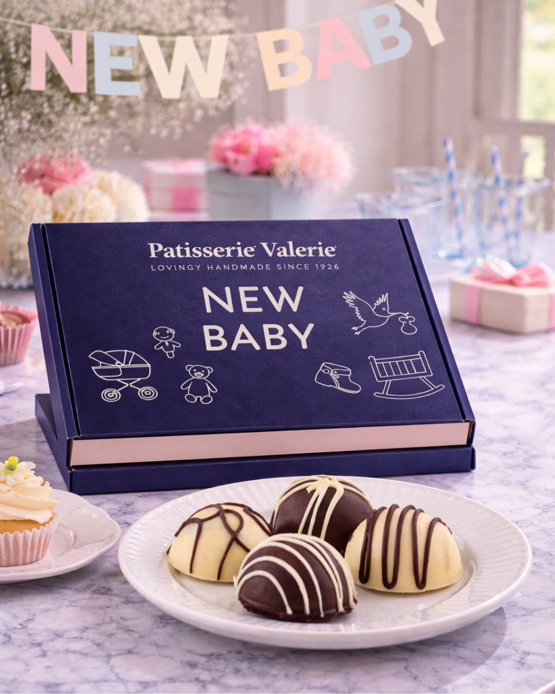 New Baby Cake Bites Gift Box - Patisserie Valerie