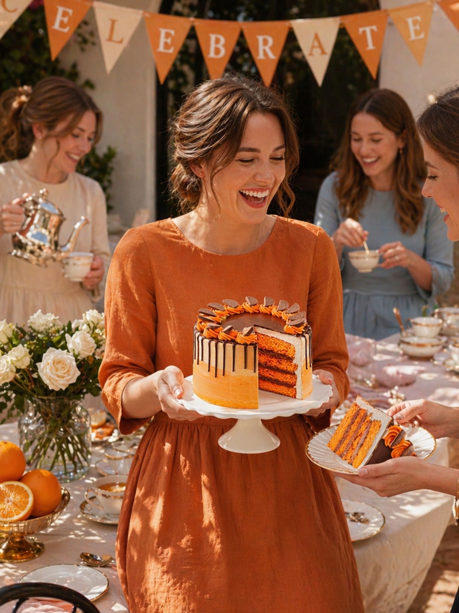 Chocolate Orange Delight Cake