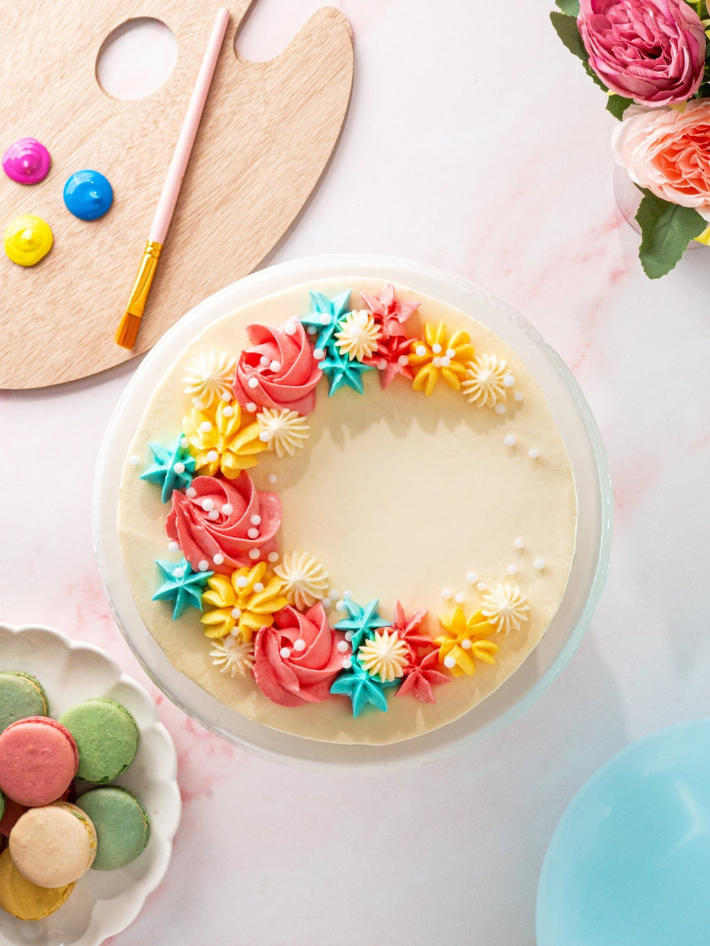Patisserie Valerie's handmade Pastel Dream Celebration Cake cake delivery 