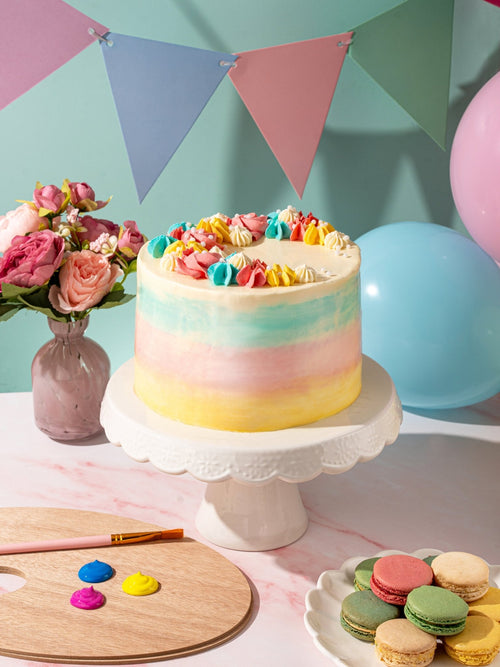 Pastel Dream Celebration Cake