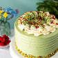 Pistachio and Raspberry Delight Cake - Patisserie Valerie