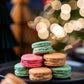 Pistachio, Raspberry & Salted Caramel Macarons Gift Box - Patisserie Valerie