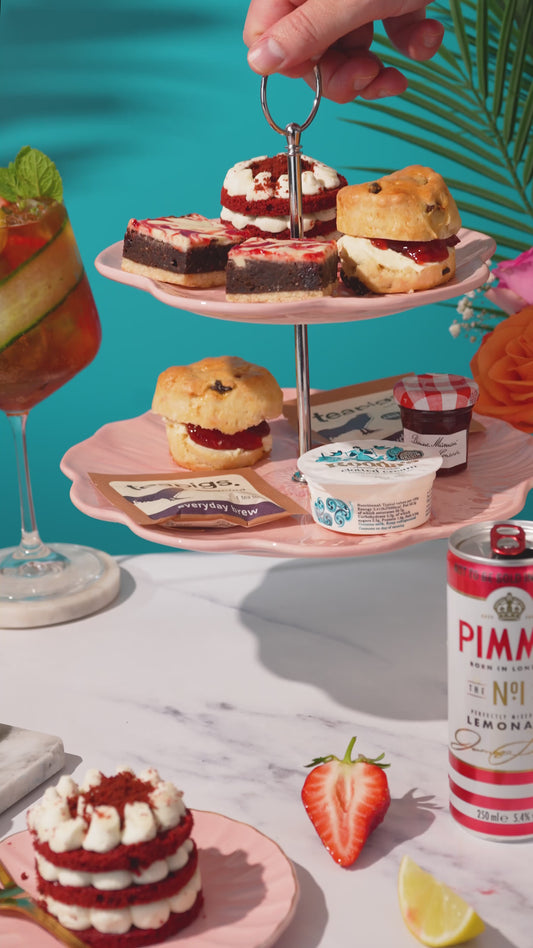 Deluxe Summer Afternoon Tea & Pimm’s Hamper