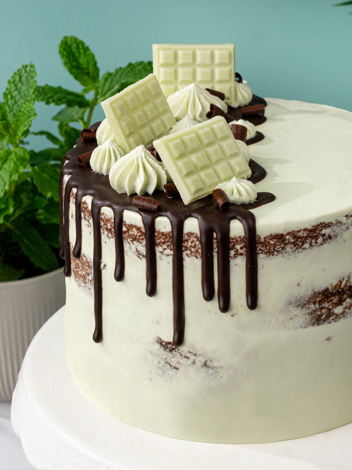 Mint Chocolaye Chip Cake