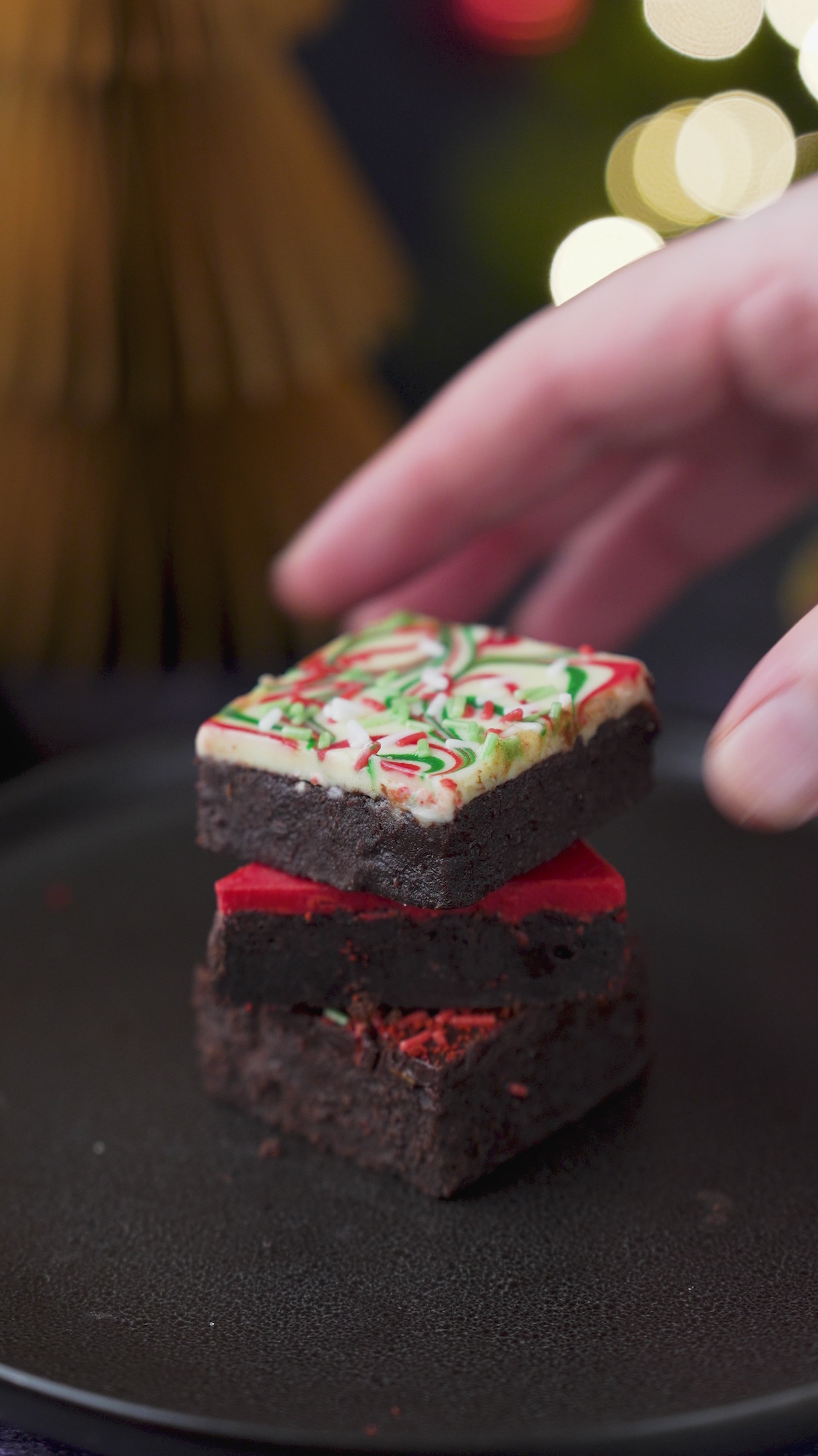 Luxury Christmas Brownie Box