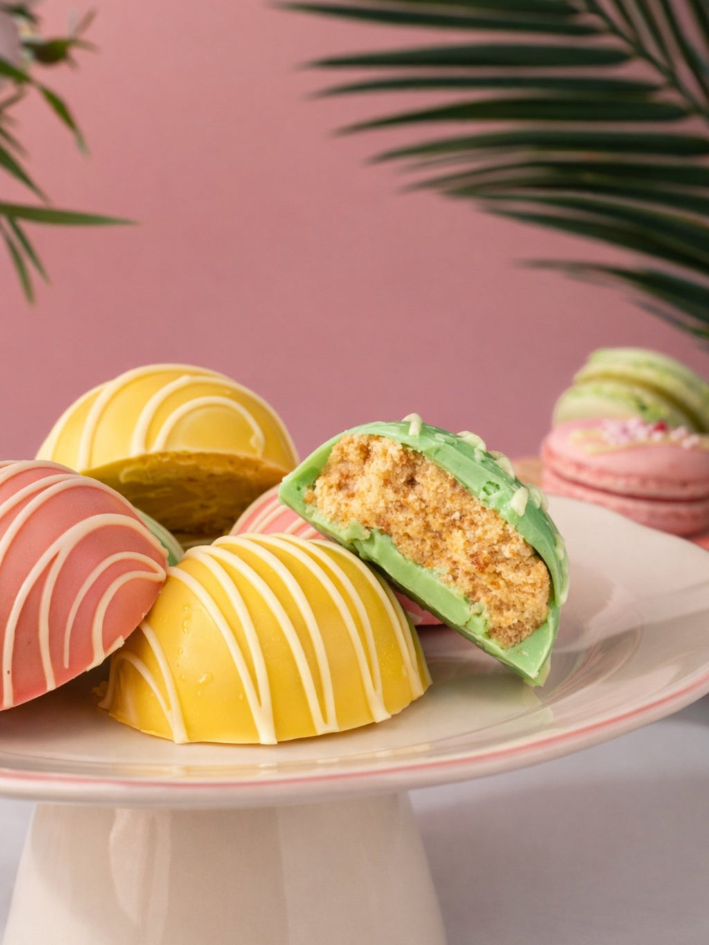 Raspberry Cake Bites - Patisserie Valerie