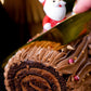 Luxury Chocolate Yule Log – Handmade Christmas Roulade with Festive Toppings