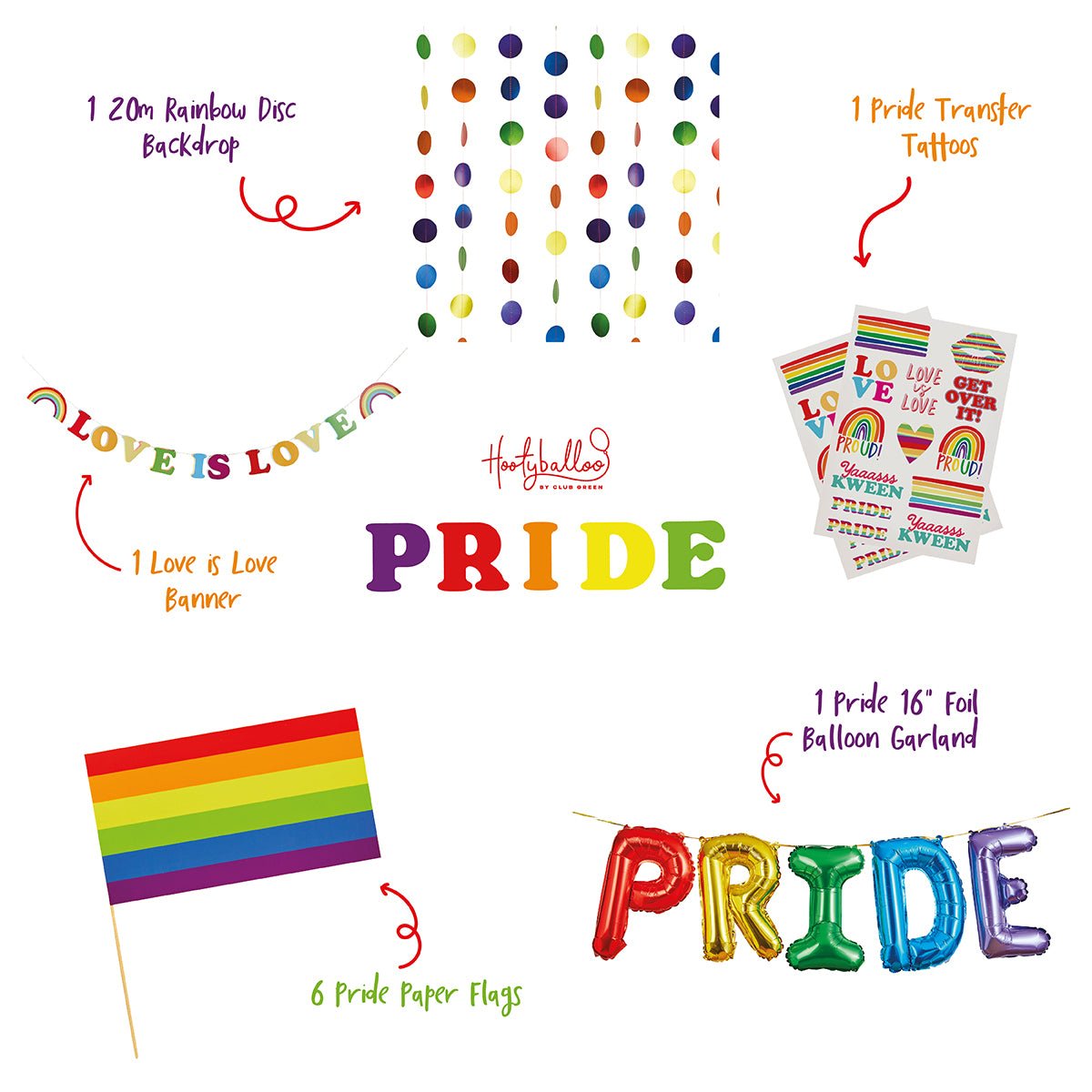 Pride Party Pack - Patisserie Valerie