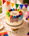 Pride Rainbow Cake - Patisserie Valerie