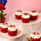 Red Velvet Indulgence Cupcake Selection - Patisserie Valerie