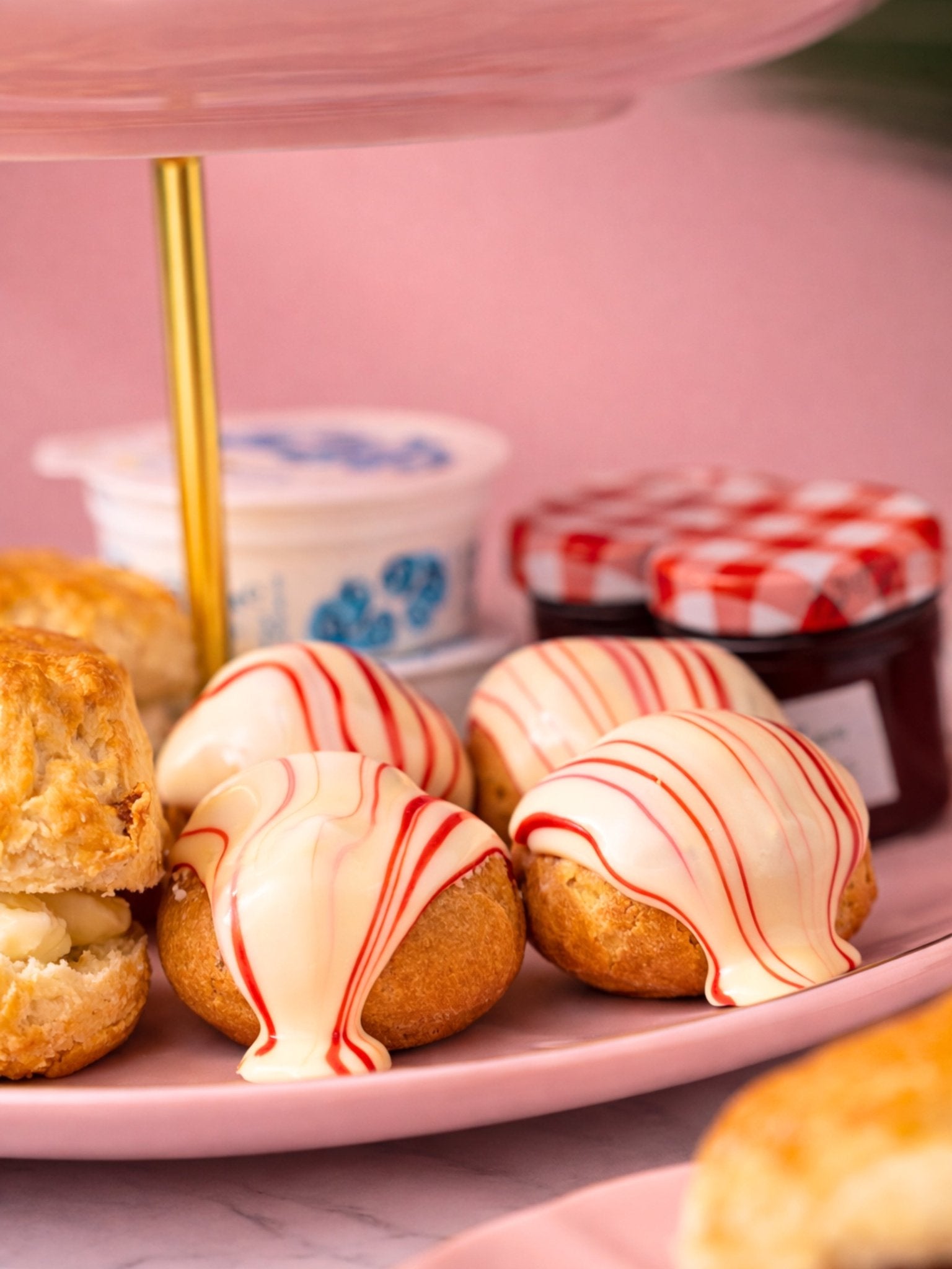 Rosé & Strawberry Sweet Treats Hamper - Patisserie Valerie