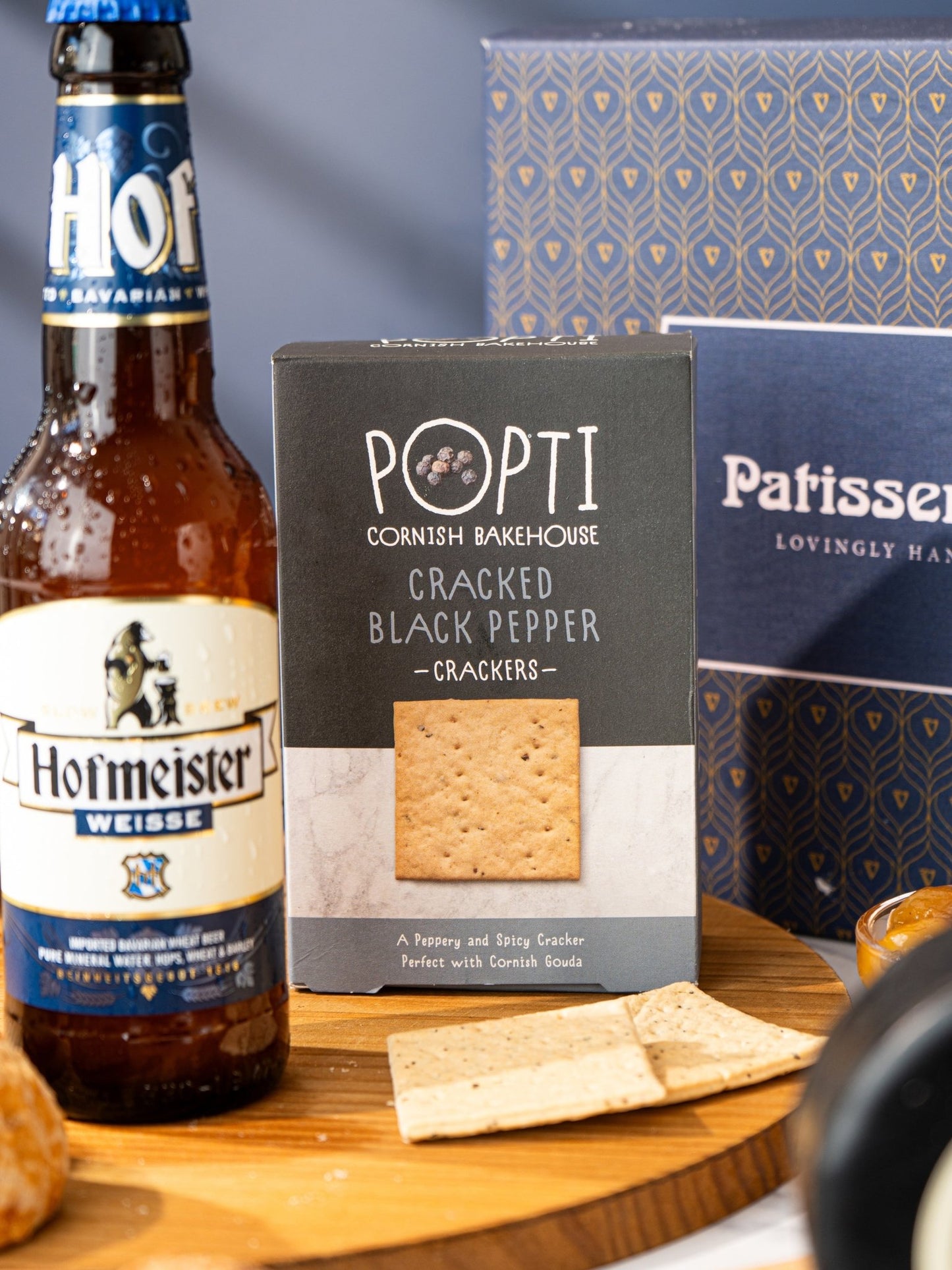 Savoury Beer & Cheese Gift Hamper - Patisserie Valerie