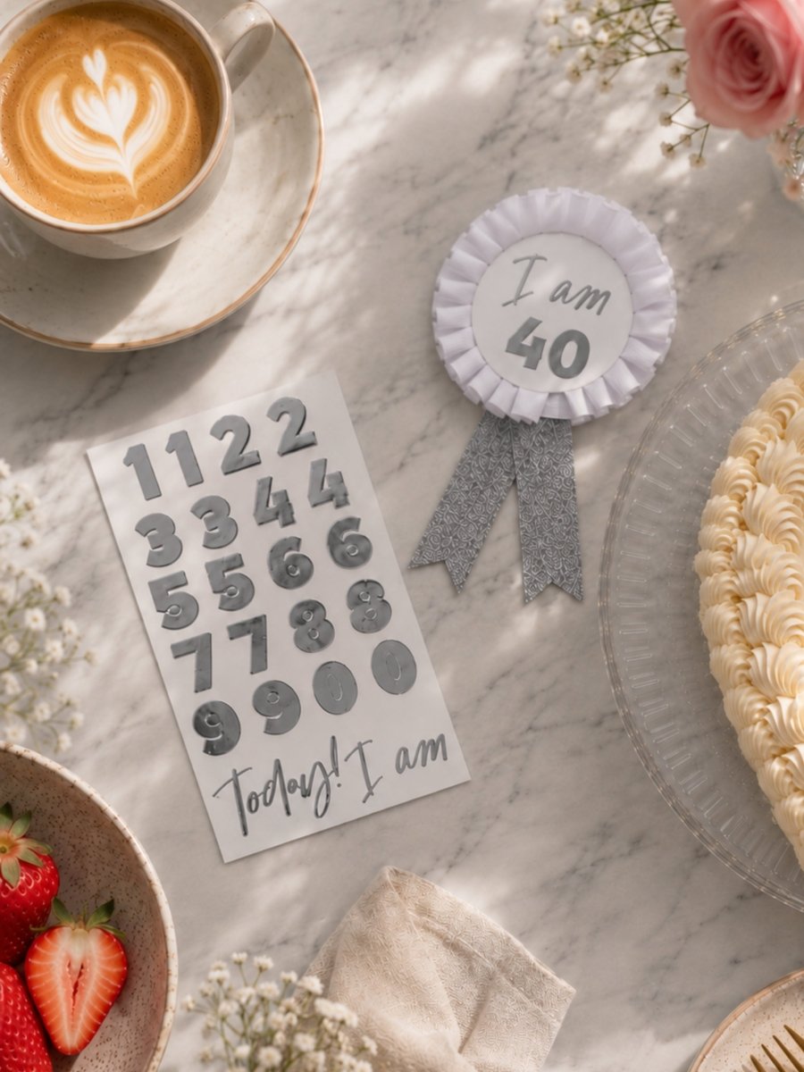 Customisable Birthday Badge