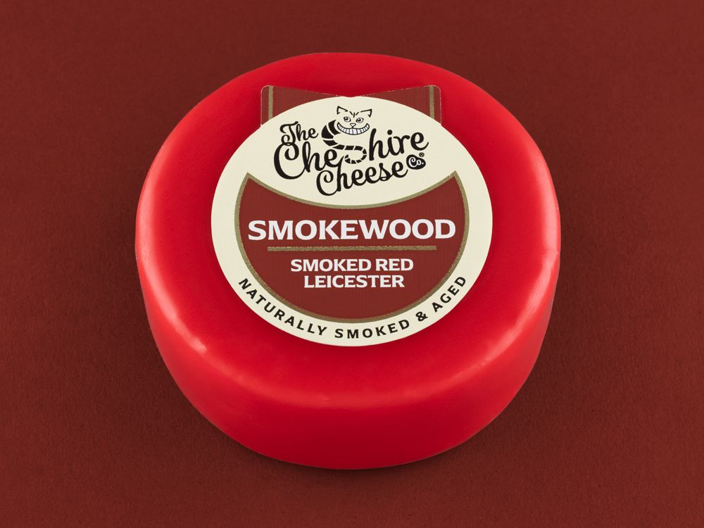 Smokewood Red Leicester Cheese Truckle 200g