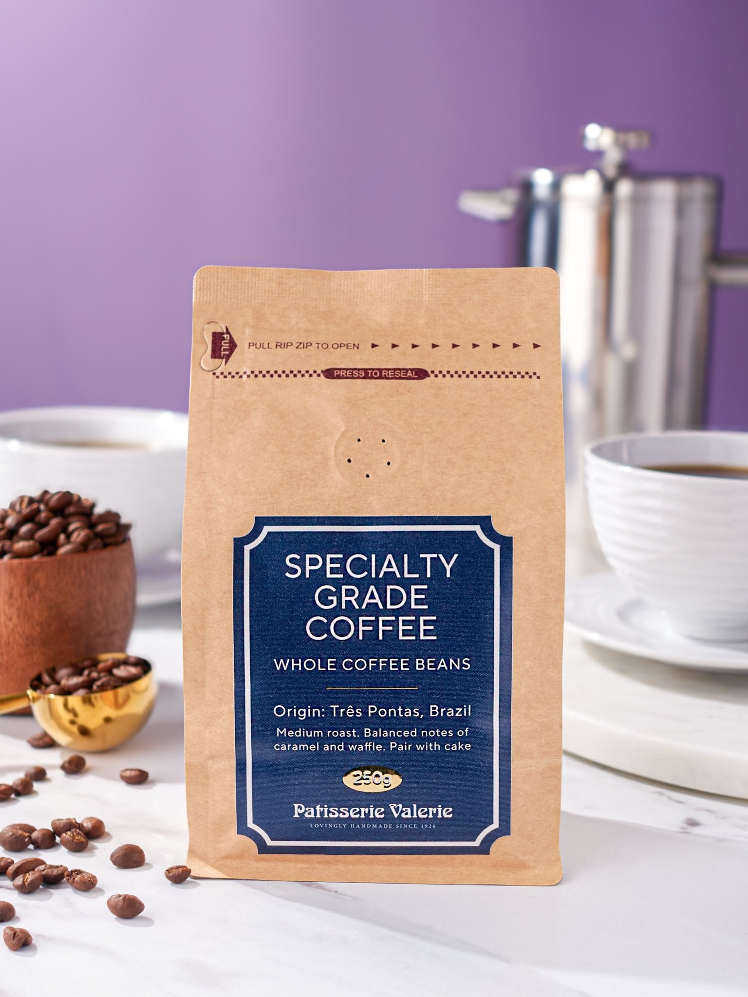 Specialty Grade Coffee - Ground - Patisserie Valerie