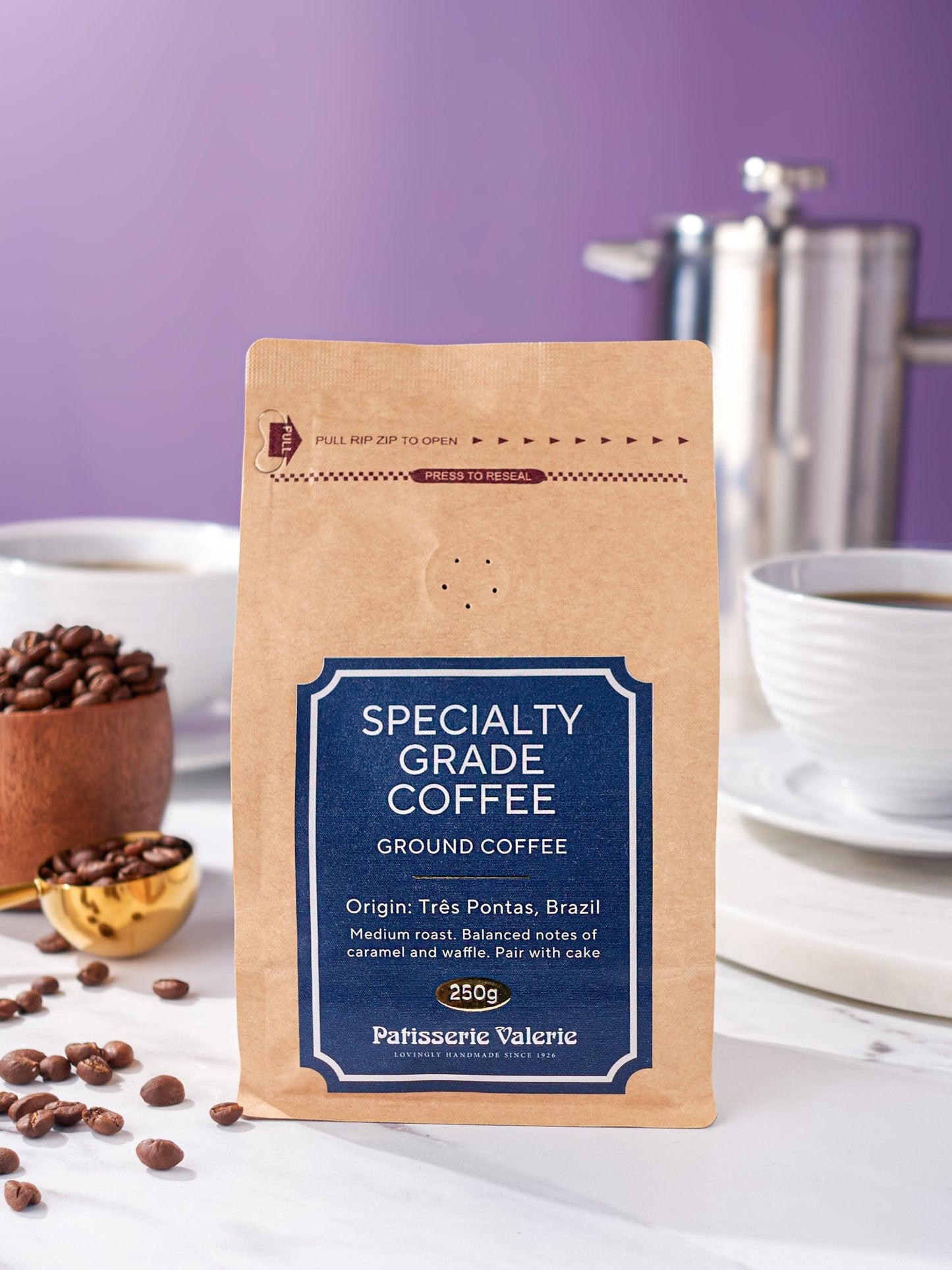 Specialty Grade Coffee - Ground - Patisserie Valerie