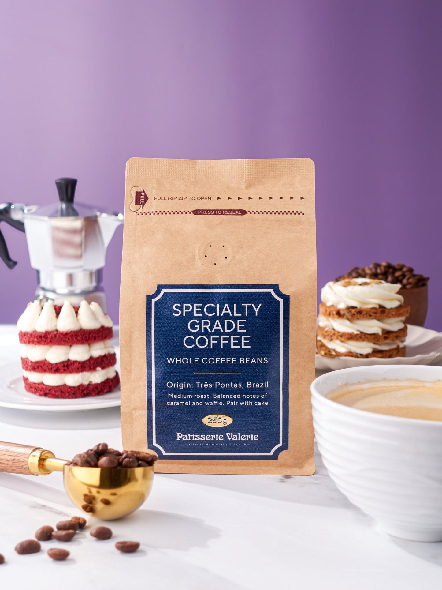 Specialty Grade Coffee - Ground - Patisserie Valerie