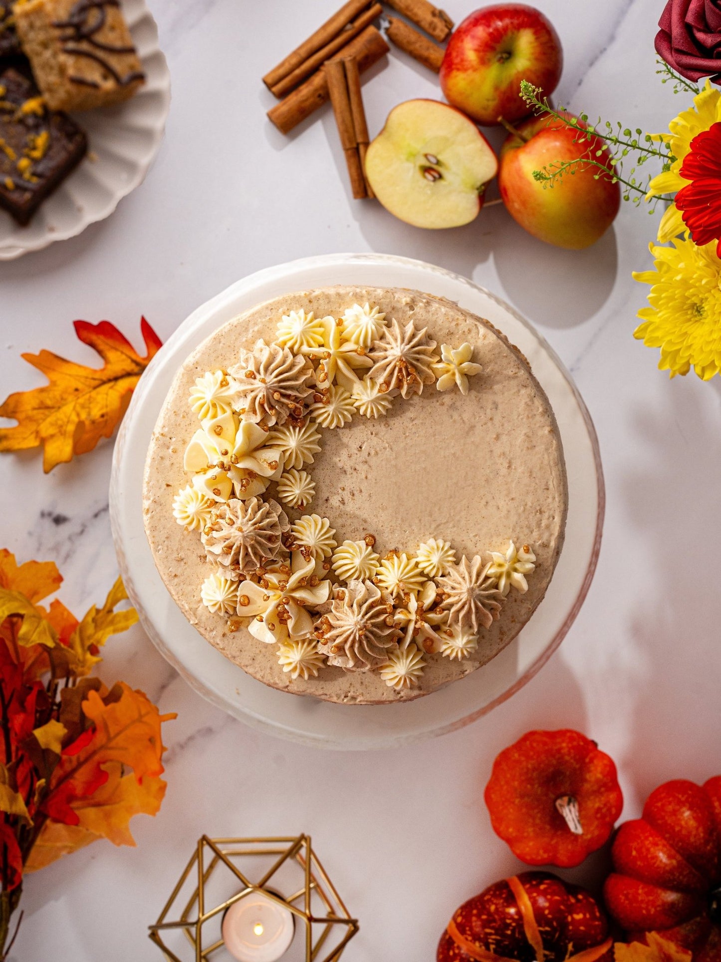 Spiced Apple & Cinnamon Cake - Patisserie Valerie