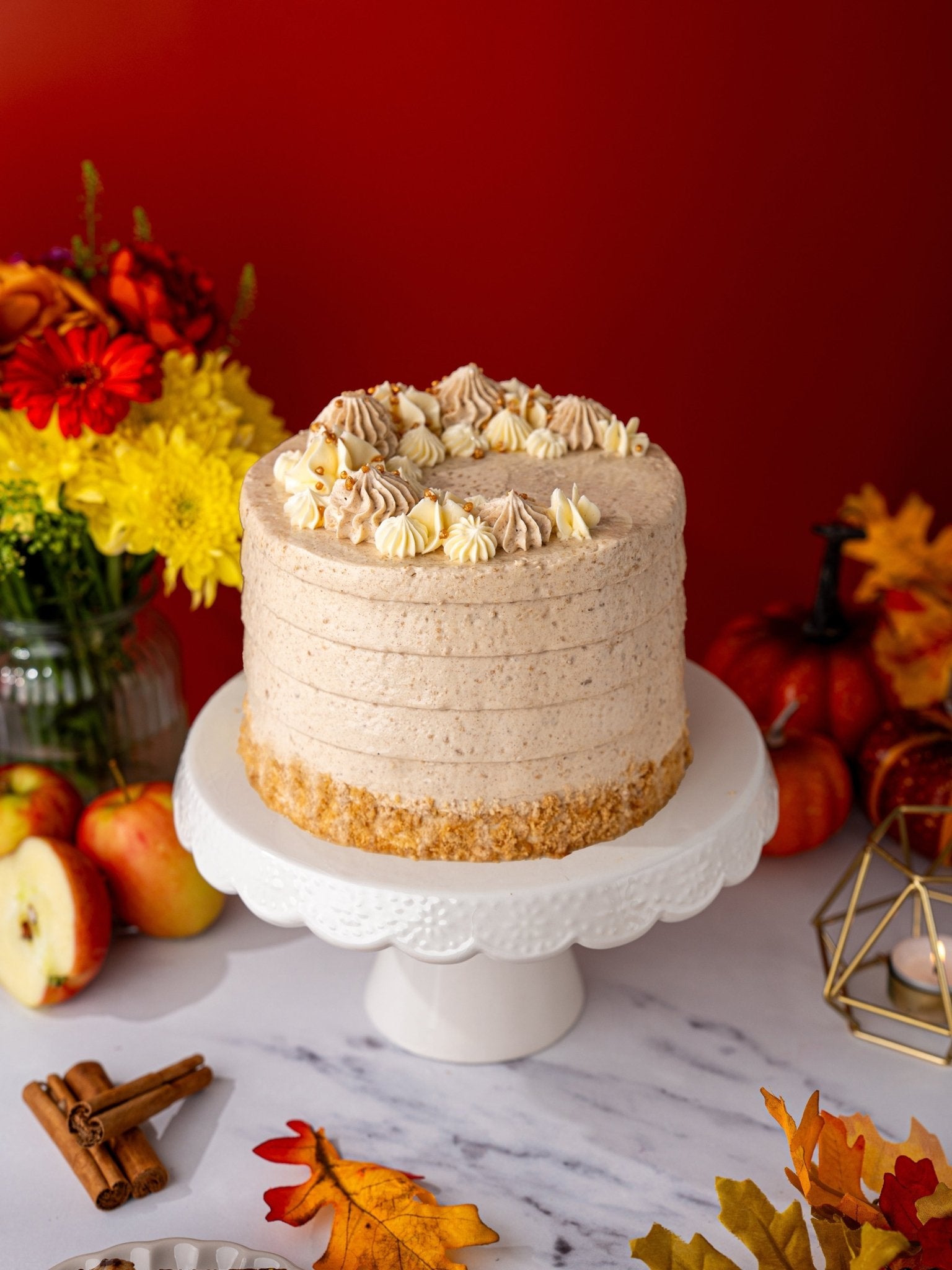 Spiced Apple & Cinnamon Cake - Patisserie Valerie