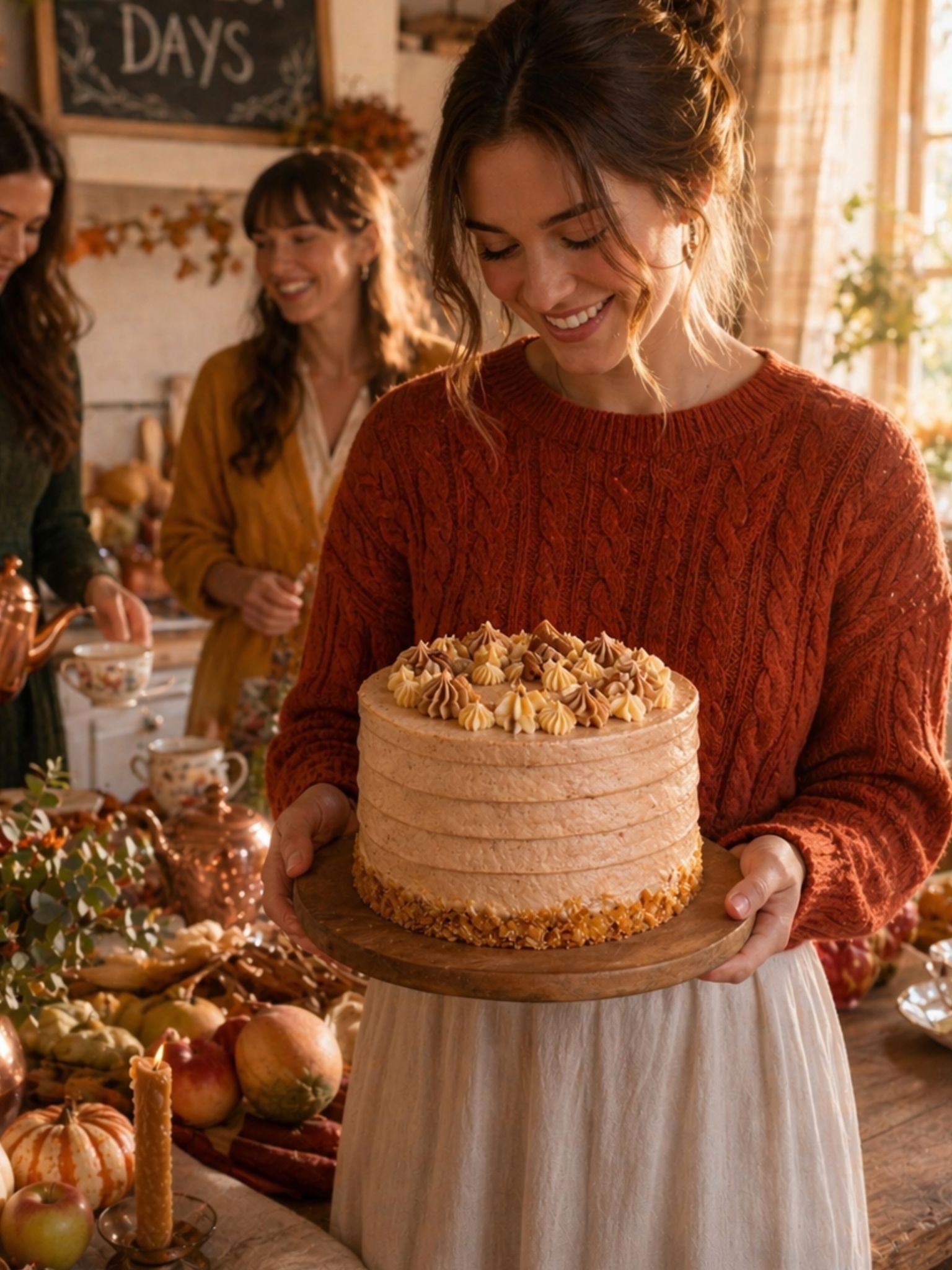 Spiced Apple & Cinnamon Cake