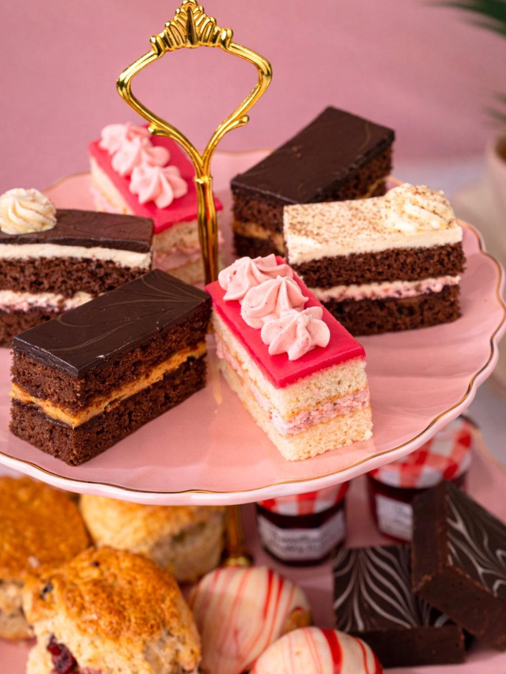 Springtime Seasonal Afternoon Tea with Prosecco - Patisserie Valerie