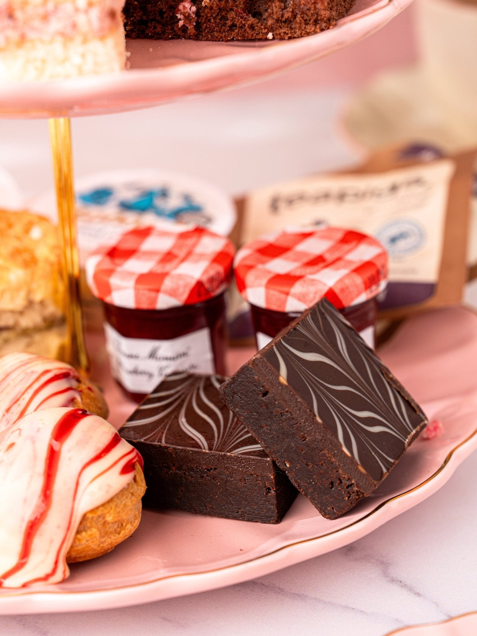 Springtime Seasonal Afternoon Tea with Prosecco - Patisserie Valerie