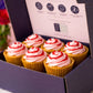 Strawberry Royale Golden Génoise Cupcakes - Patisserie Valerie