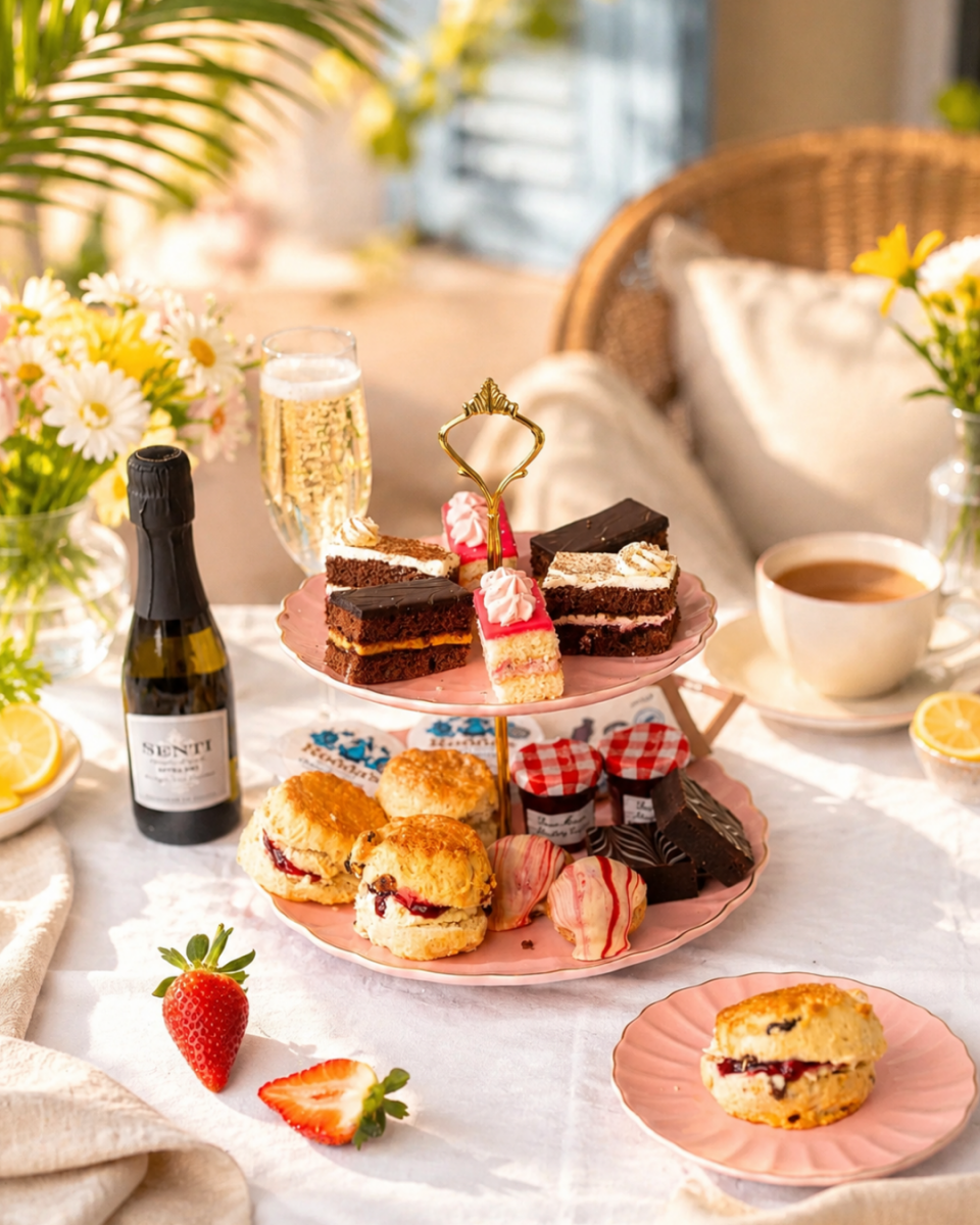 Summertime Afternoon Tea Prosecco