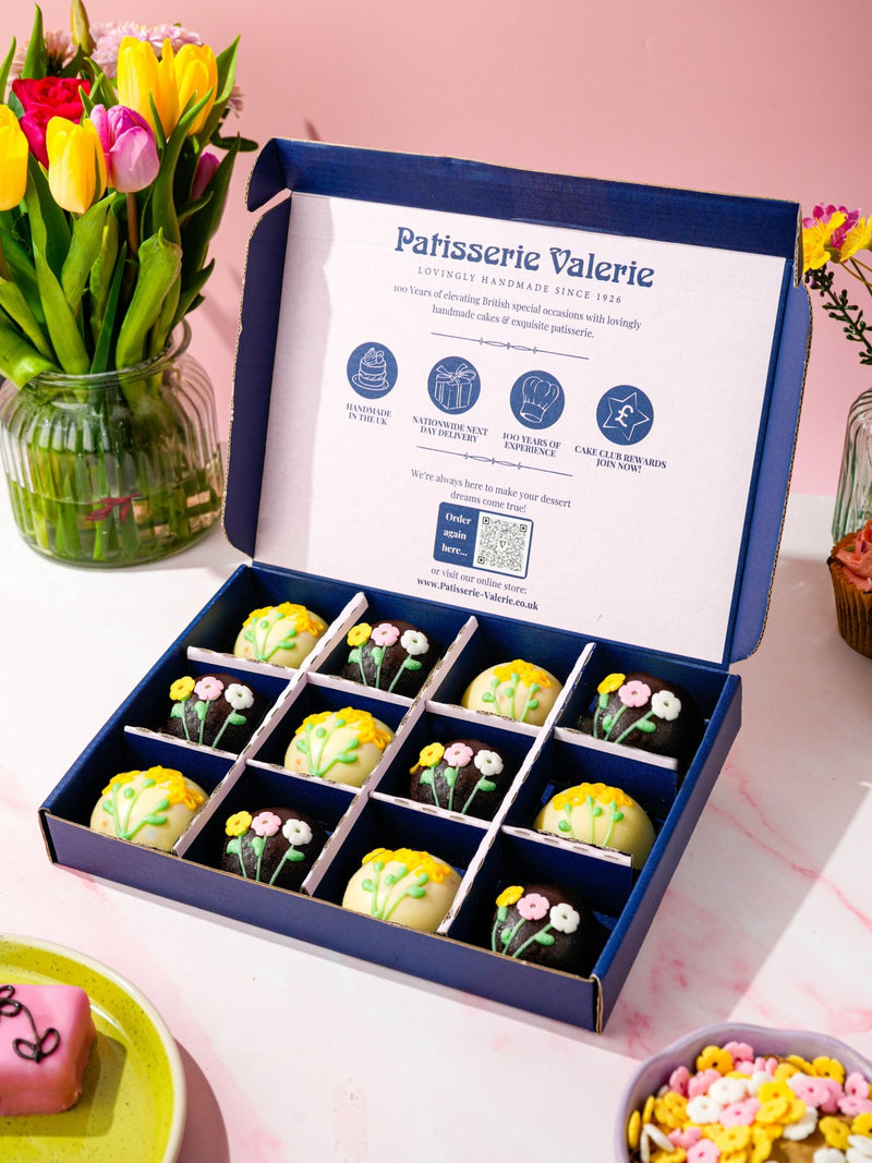 Patisserie Valerie's handmade Sweet Bloom Cake Bites cake delivery 