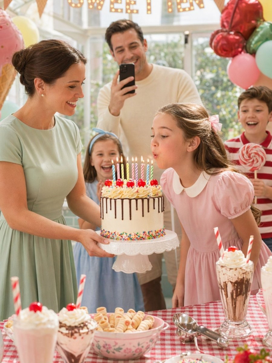 Sweet Treat Sundae Cake - Patisserie Valerie