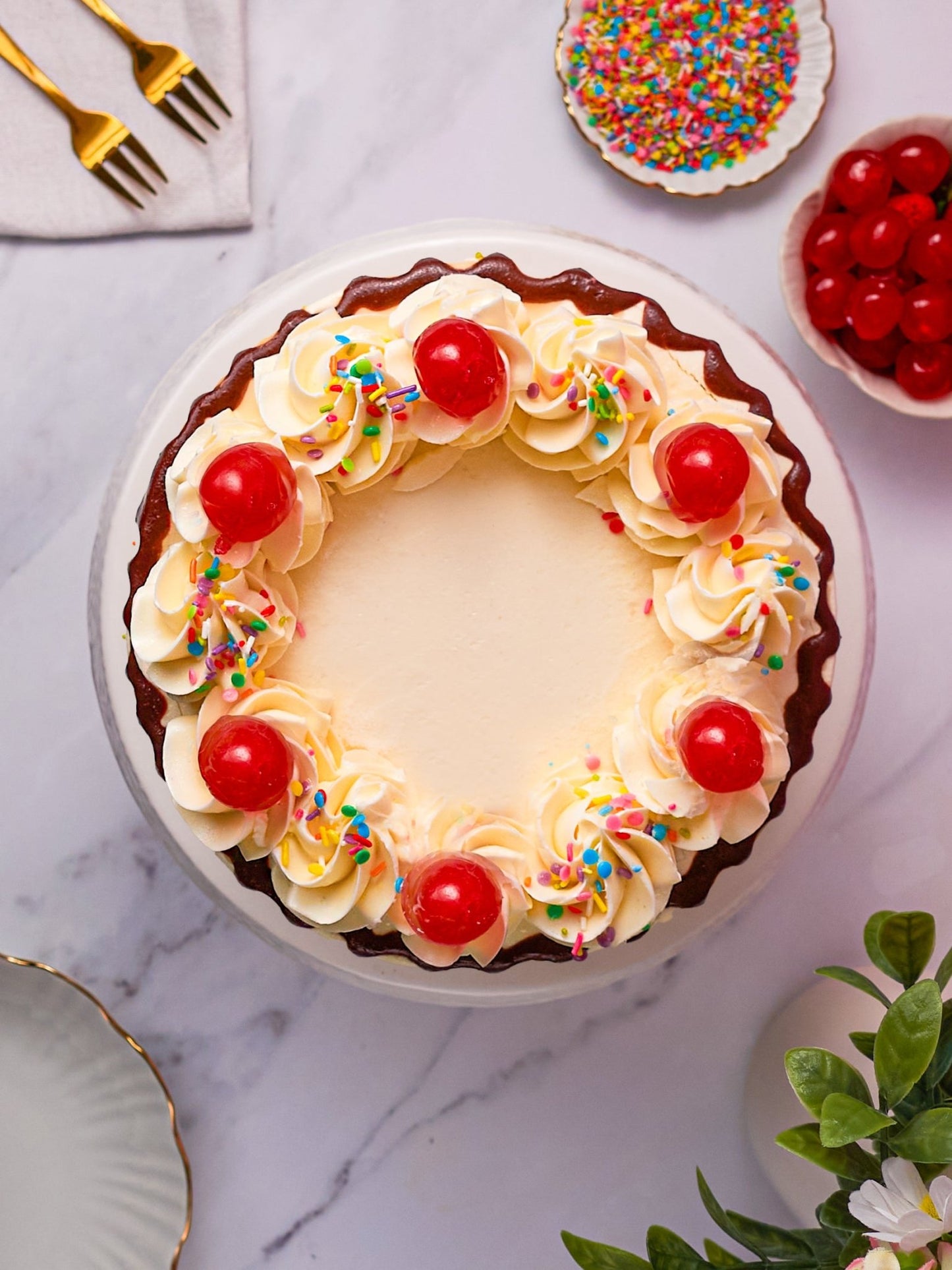 Sweet Treat Sundae Cake - Patisserie Valerie