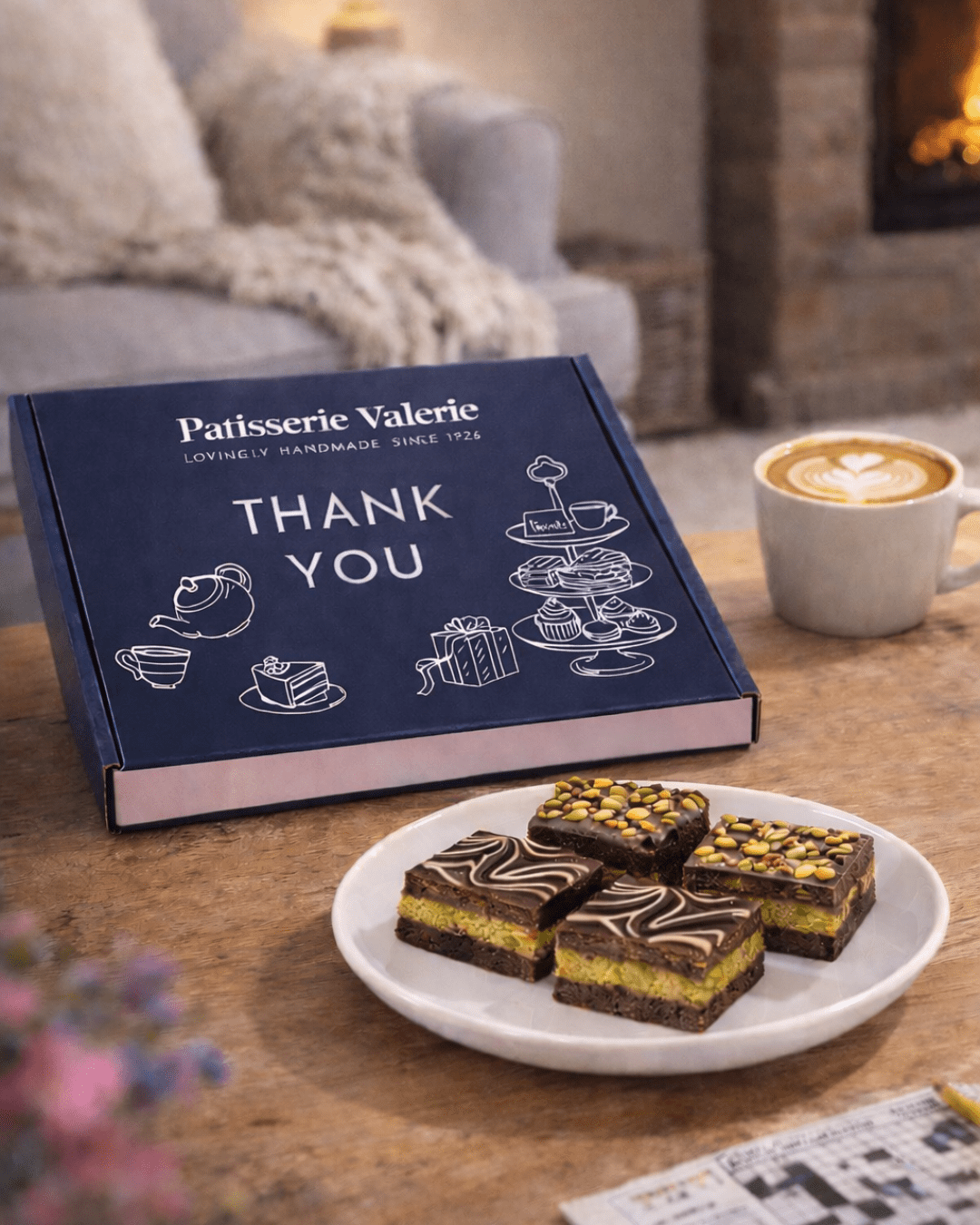 Thank You Dubai Style Brownie Gift Box