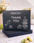 Patisserie Valerie's handmade Thank You Luxury Brownies Gift Box cake delivery 