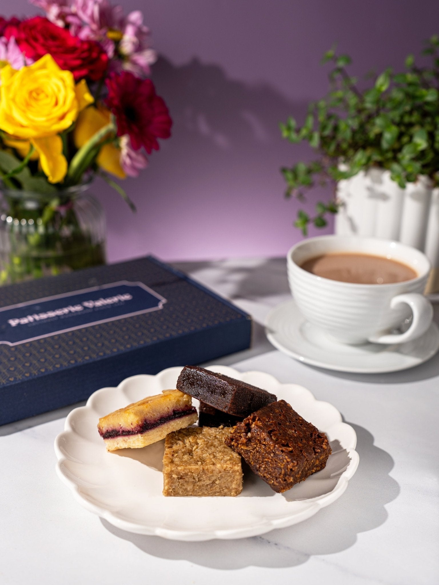 Patisserie Valerie's handmade The Old School Favourites Classic Treat Box cake delivery 